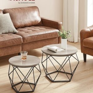 Dvigubas kavos staliukų rinkinys