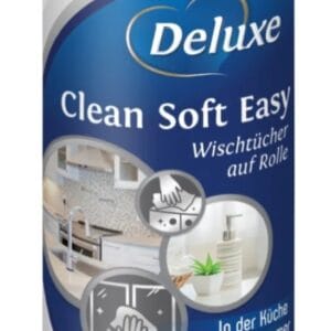Daugkartinės šluostės Delux Clean Soft Easy, 50vnt
