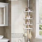 kampine vonios lentyna balta