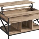 rudas kavos staliukas