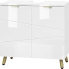 vonios spintele su auksu